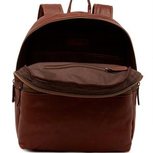 frye dylan leather backpack
